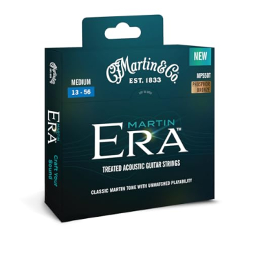 Martin MP550T Era Acoustic Guitar Strings, Medium