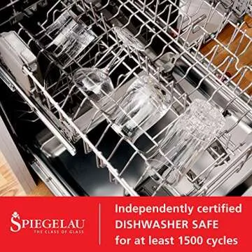 Spiegelau Special Gin and Tonic Glasses Set of 4 - European-Made Crystal, Modern Cocktail Glassware, Dishwasher Safe, Professional Quality Cocktail Glass Gift Set - 21 oz