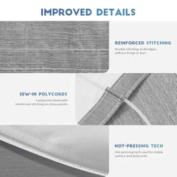 Durable RV Awning Fabric Replacement for All Seasons