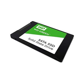 Western Digital 1TB WD Green Internal PC SSD Solid State Drive - SATA III 6 Gb/s, 2.5"/7mm, Up to 550 MB/s - WDS100T2G0A