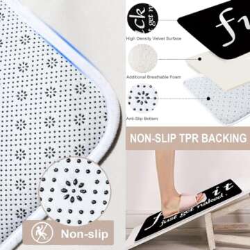 ArtSocket Funny Shower Curtain Set with Rugs and Toilet Lid Cover