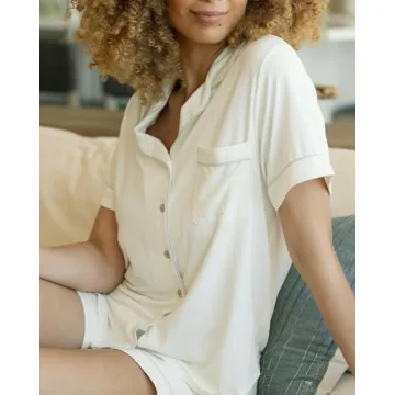 Cozy Earth Women's Bamboo Pajama Set - Ultra Soft & Breathable