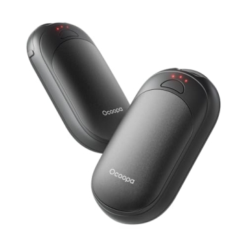 OCOOPA Magnetic Hand Warmers Rechargeable 2 Pack, Fast Heating, UL Certified, Electric Portable Pock...