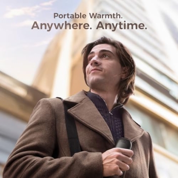 OCOOPA Magnetic Hand Warmers Rechargeable 2 Pack, Fast Heating, UL Certified, Electric Portable Pocket Heater, Hunting Accessories, Golf, Camping Gear, Warm Unique Gifts Women, Tech Gift Men, UT3 Lite