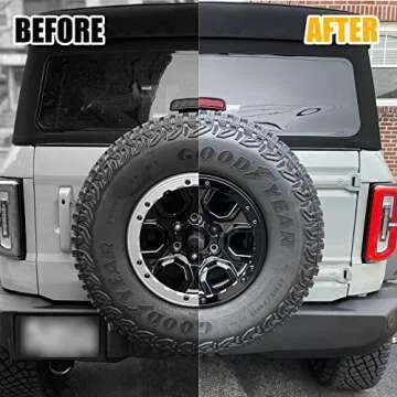 Broaddict 5X Bead Lock Wheel Trim Rings Kit Fit for 2021-2025 Ford Bronco Sasquatch Package Beauty Rings