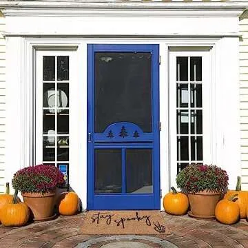 Stay Spooky Halloween Doormat for Front Door Decoration