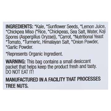 Brads Plant Based Kale Cheeze It Up Chip, 2 Oz