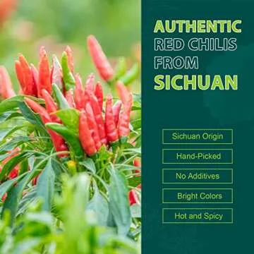Soeos Sichuan Chili Powder,16oz (454g), Medium Hot, Dried and Crushed Red Chili Pepper Flakes, Premium Chili Powder for Pizza, Chowder, Seafood, and Pasta