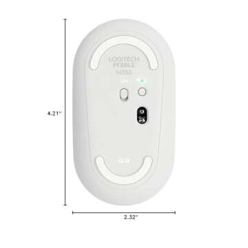 Logitech M350 Line-Friends Brown Bluetooth or 2.4 GHz with USB Mini-Receiver, Silent, Slim Computer Mouse with Quiet Click for Laptop/Notebook/Chromebook/PC/Mac