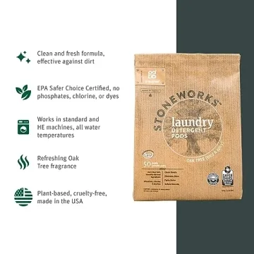 Grab Green Stoneworks Laundry Pods Eco-Friendly Kit 10 Count