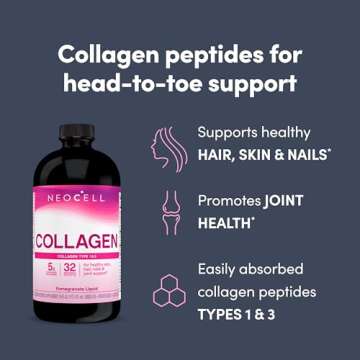 NeoCell Liquid Collagen for Skin, Hair, & Nails Supplement