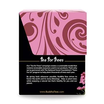 Buddha Teas Organic Valerian Root Tea - OU Kosher, USDA Organic, CCOF Organic, 18 Bleach-Free Tea Bags