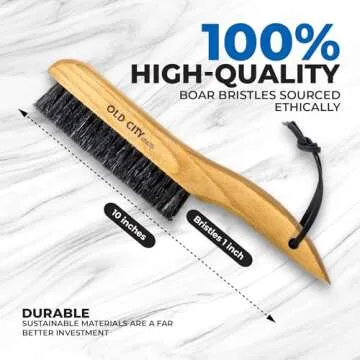 Premium Clothes Brush for Wool, Suede & Furniture Maintenance