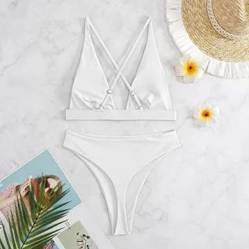 Flattering High Waisted Bikini Swimsuit for Women