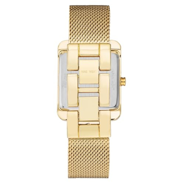 Nine West Women's Mesh Bracelet Watch Stylish and Elegant