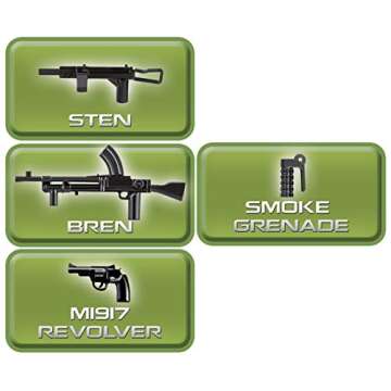 COBI British Soldiers Toy for Dioramas - Safe & Fun