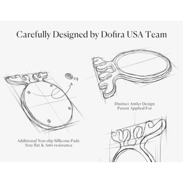 Dofira Antler Serving Platter for All Occasions