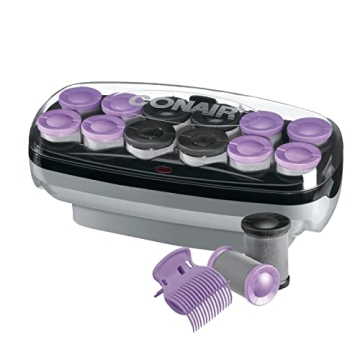 Conair Hot Rollers for Beautiful Curls with Clips Included