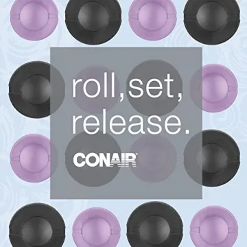 Conair Hot Rollers for Beautiful Curls with Clips Included
