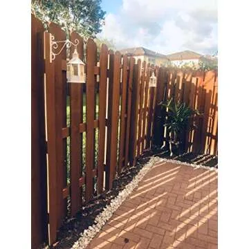 DoubleWood Iron Wall Mount Plant Hanging Hooks - Set of 2