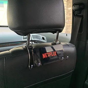 Durable Auto Car Backseat Purse Hook Organizer - 4 Pack