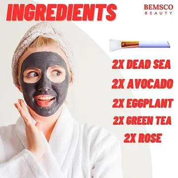 BEMSCO Clay Mask Set - Pore Cleaner & Blackhead Remover