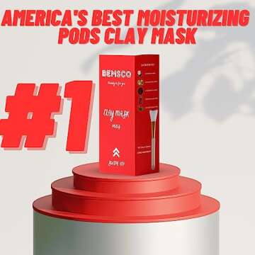 BEMSCO Clay Mask Set - Pore Cleaner & Blackhead Remover