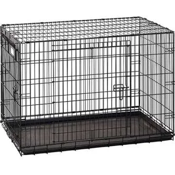 Precision Pet 36 Inch Two Door Dog Crate with Locking System