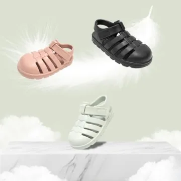 Luffymomo Toddler Closed-Toe Summer Sandals for Kids