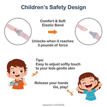 Cool COCOSAND Flower Polarized Sunglasses for Kids