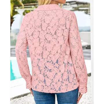 BTFBM Lace Blouses for Women 2025: Stylish & Versatile