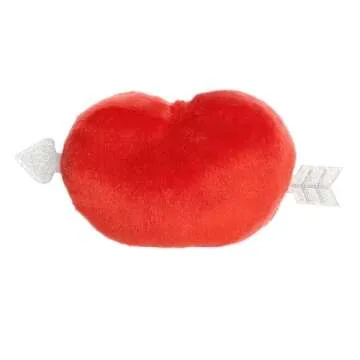 Aurora® Adorable Palm Pals™ Paolo Cupid Heart™ Stuffed Animal - Pocket-Sized Play - Collectable Fun - Red 5 Inches