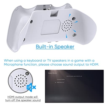 Klipdasse Wireless PS5 Keyboard Bluetooth Chatpad Speaker