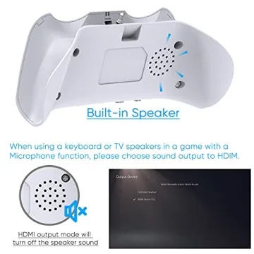 Klipdasse Wireless PS5 Keyboard Bluetooth Chatpad Speaker