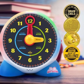 Interactive Talking Clock for Kids - Learn to Tell Time