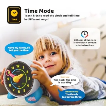 Interactive Talking Clock for Kids - Learn to Tell Time