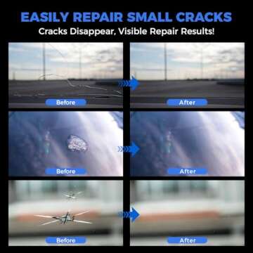 Easy-To-Use Windshield Crack Repair Kit for Car Owners