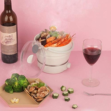 Drizzle Foldable Electric Cooker for Travel - 100V-240V Hot Pot