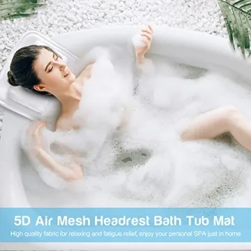 Luxury Non-Slip Bathtub Pillow for Ultimate Comfort