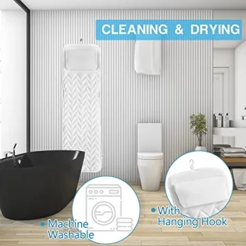 Luxury Non-Slip Bathtub Pillow for Ultimate Comfort