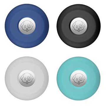 Cibaabo Airtag Holder for Dog Collar - Silicone Case Compatible with Apple Airtags