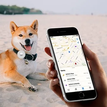 Secure Airtag Holder for Dog Collar Cibaabo - Durable & Stylish