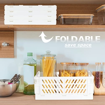 Tixill Mini Foldable Plastic Baskets for Your Home