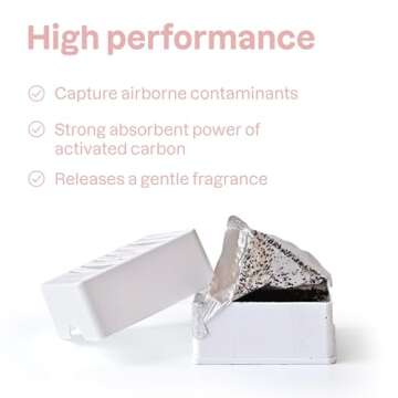 ATTITUDE Baby Air Purifier - Plant-Based Odor Eliminator