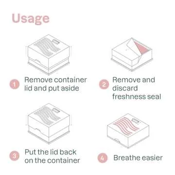 ATTITUDE Baby Air Purifier - Plant-Based Odor Eliminator