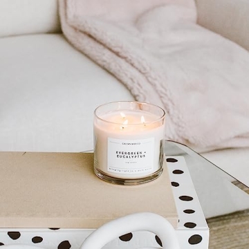 Calyan Wax Scented Candle with Lavender & Citrus Scents