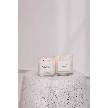 Calyan Wax Scented Candle with Lavender & Citrus Scents