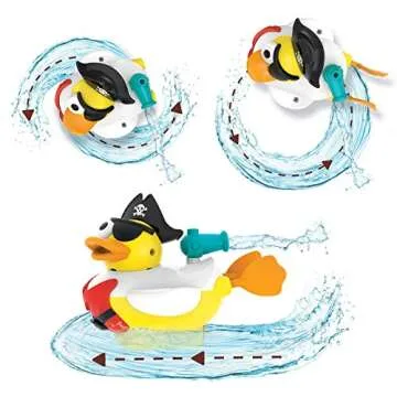 Yookidoo Jet Duck Pirate - Fun Bath Toy for Kids