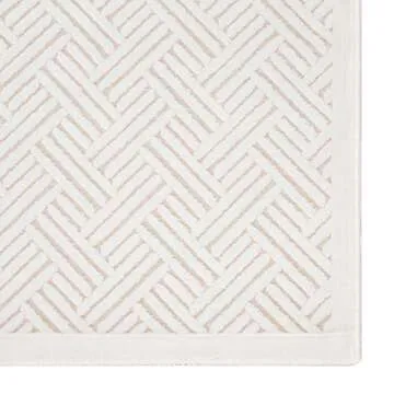Jaipur Living Soft 9x12 Large Area Rug in White/Natural