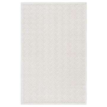 Jaipur Living Soft 9x12 Large Area Rug in White/Natural